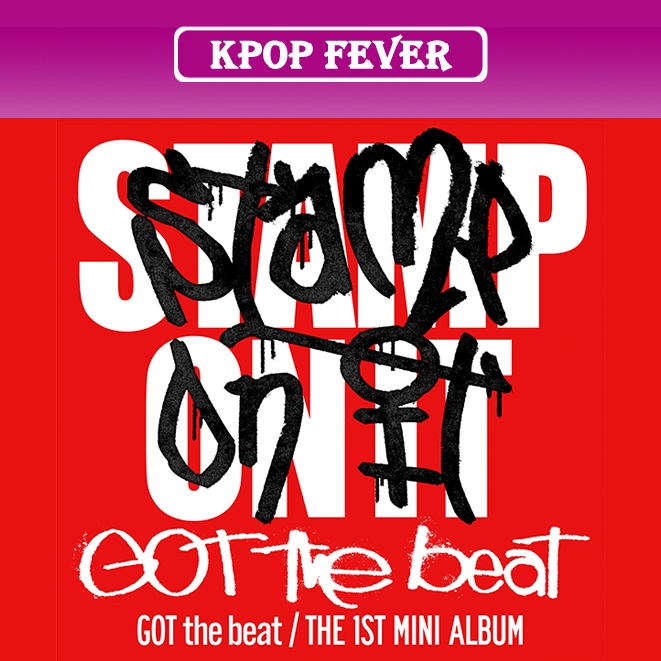 [ONLINE SHOP POB] GOT THE BEAT - STAMP ON IT 1st MINI ALBUM CD BOOKLET ...