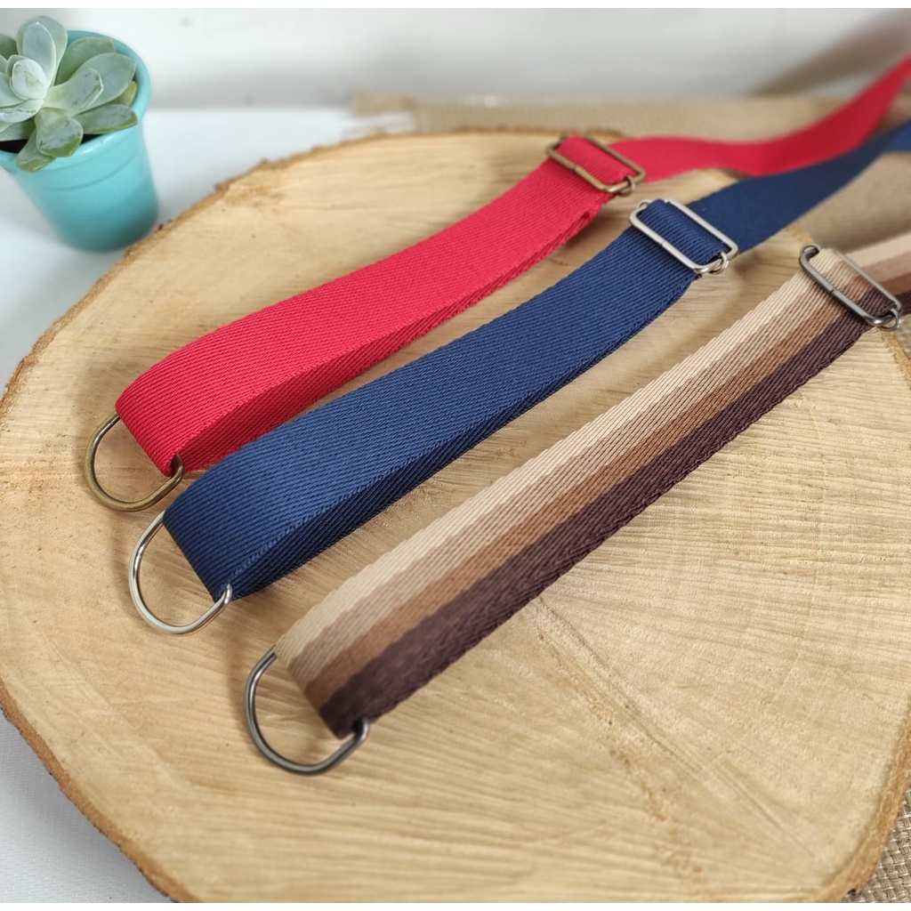 Alça Chic 3CM Pronta Regulável COM MEIA ARGOLA - Tiracolo - Transversal