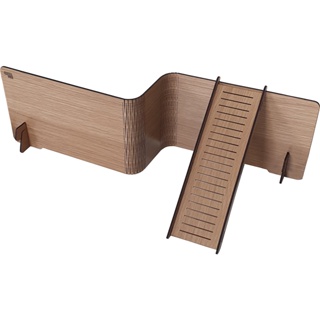 Divisória Muro Contenção Sanfonado Médio com Escada para Terrário para Roedores Hamster Gerbil Topolino em Oferta na Shopee