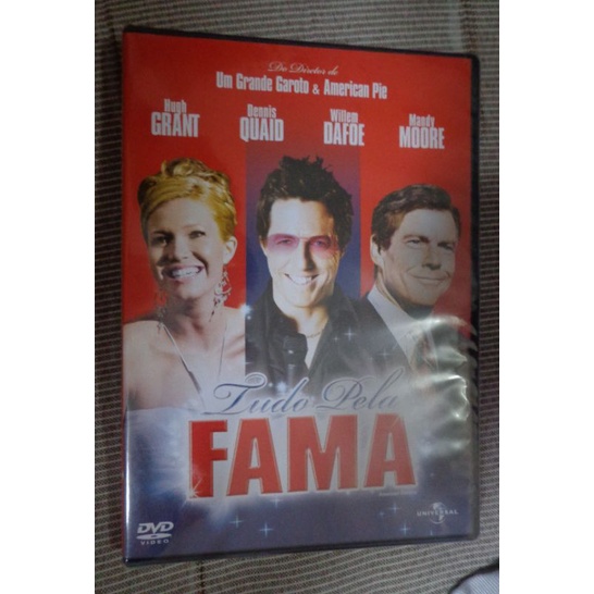 dvd tudo pela fama novo lacrado