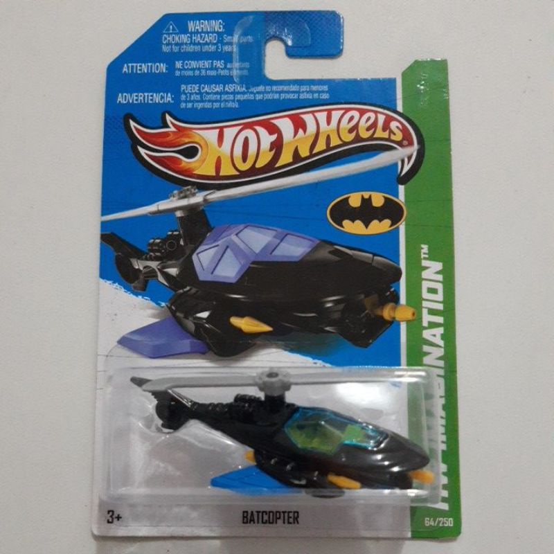 Hot Wheels Helicóptero Batman Batcopter 2013 Hw Imagination | Shopee Brasil