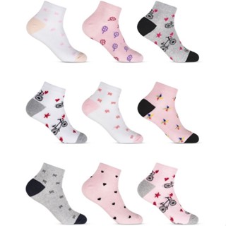 Kit 3 Pares Meia Feminina Cano Longo ou Cano Curto AltoMax Algodão Conforto