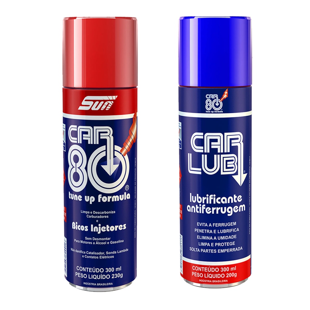 Kit Descarbonizante + Desengripante Car80