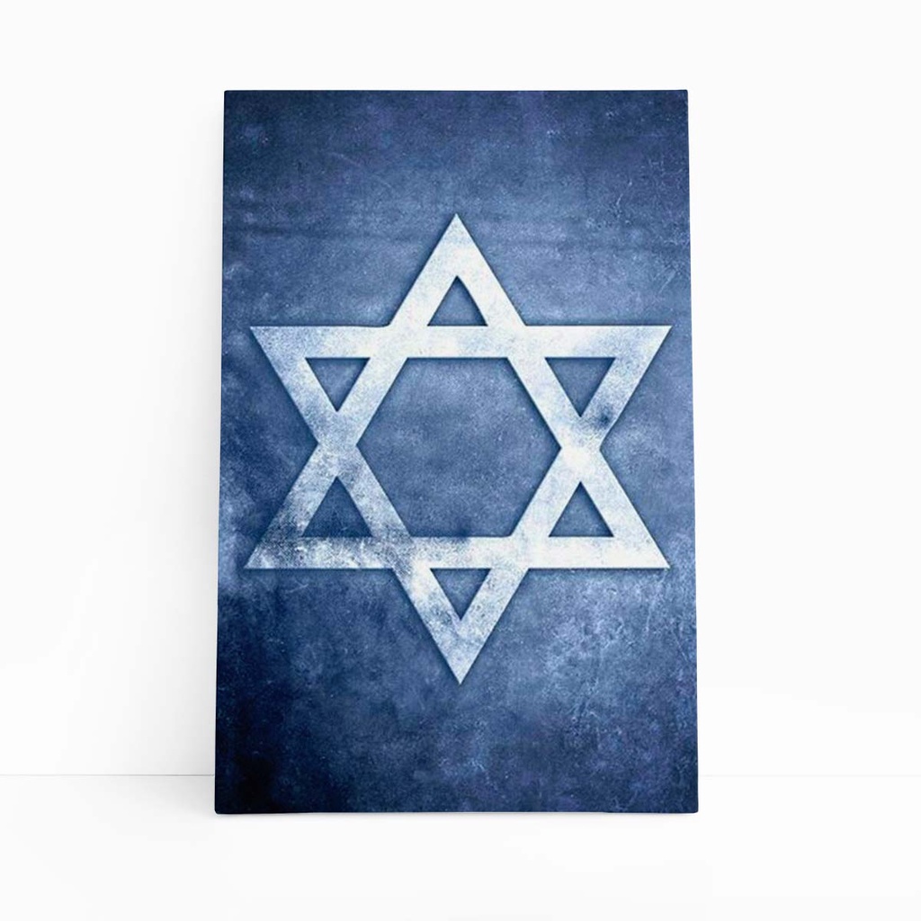 Estrela de Davi Símbolo Religião Judaísmo Quadro Decorativo