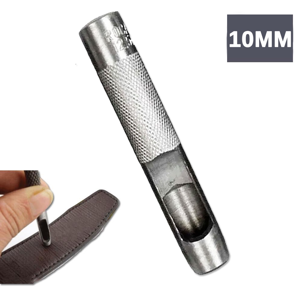 Vazador Furador Perfurador 10mm para Couro Eva Lonas Cinto Borracha Papelão - Starfer