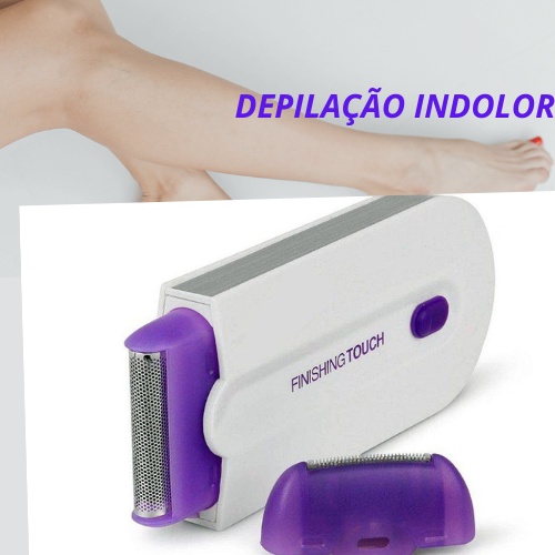 Depilador Feminino Masculino Eletrico Facial Corporal Ìntimo Removedor De Pelos Barbeador