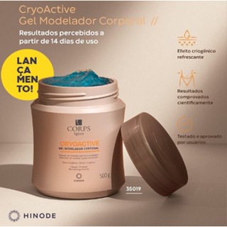 Creme Gel Redutor De Medidas Queima Gordura Localizada Corps Lignea Hinode 500g