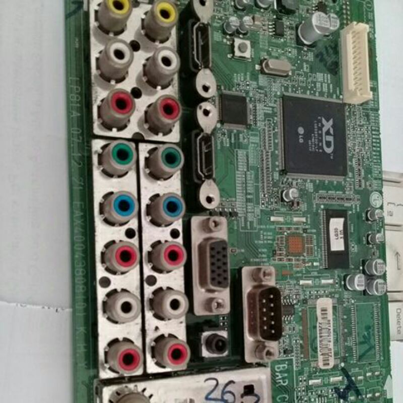 Placa principal Sucata Eax 40043808(0) com Defeito.