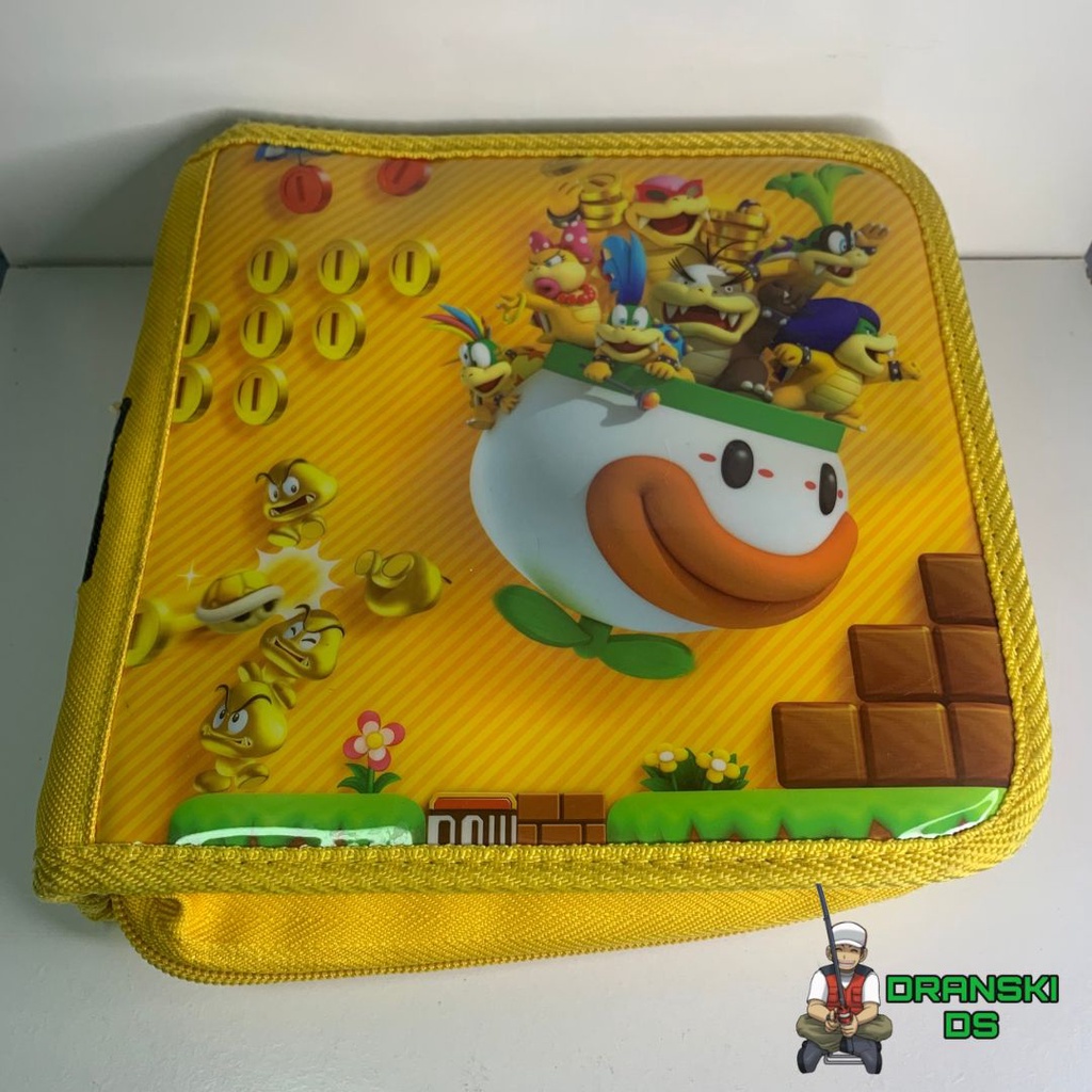 Bolsa Case New Super Mario Bros Edition Para Transporte Nintendo DS 3DS New 3DS 2DS XL