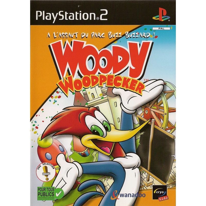 Pica Pau Woody Wood Pekker Dutch - JOGO PLAYSTATION 2 GAME - 062122