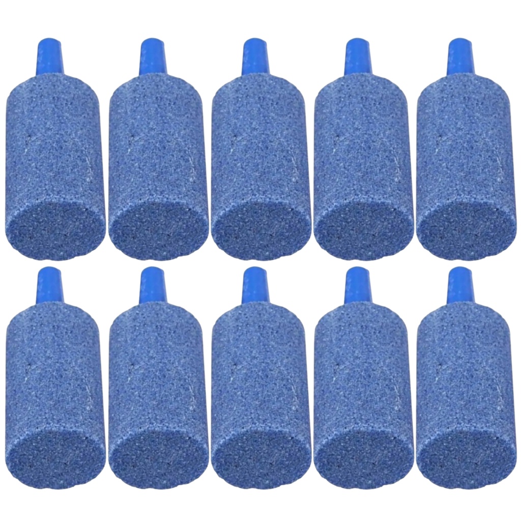 10x Pedra Porosa Sakura Para Compressor De Ar Oxigenação De Aquario