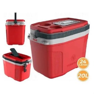 Caixa Térmica 20L Vermelha - Termolar