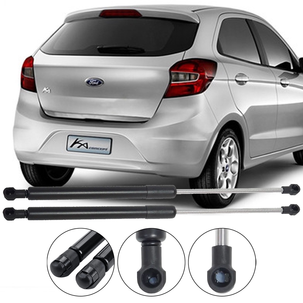 Par de Amortecedor da Tampa do Porta Malas Traseiro Ford Ka Hatch G3 após 2014 - Spare Parts and Accessories for Vehicles