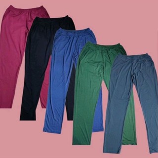 Calça Feminina Viscolycra com Bolso Lisa Básica