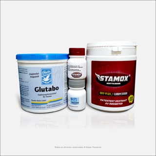 Kit Super Torneio Stamox + Glutabo (10g de cada) em Oferta na Shopee