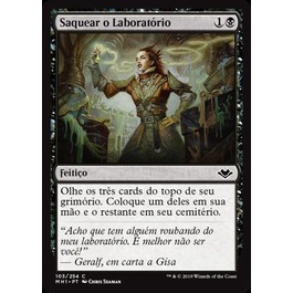 Saquear o Laboratório - Magic The Gathering