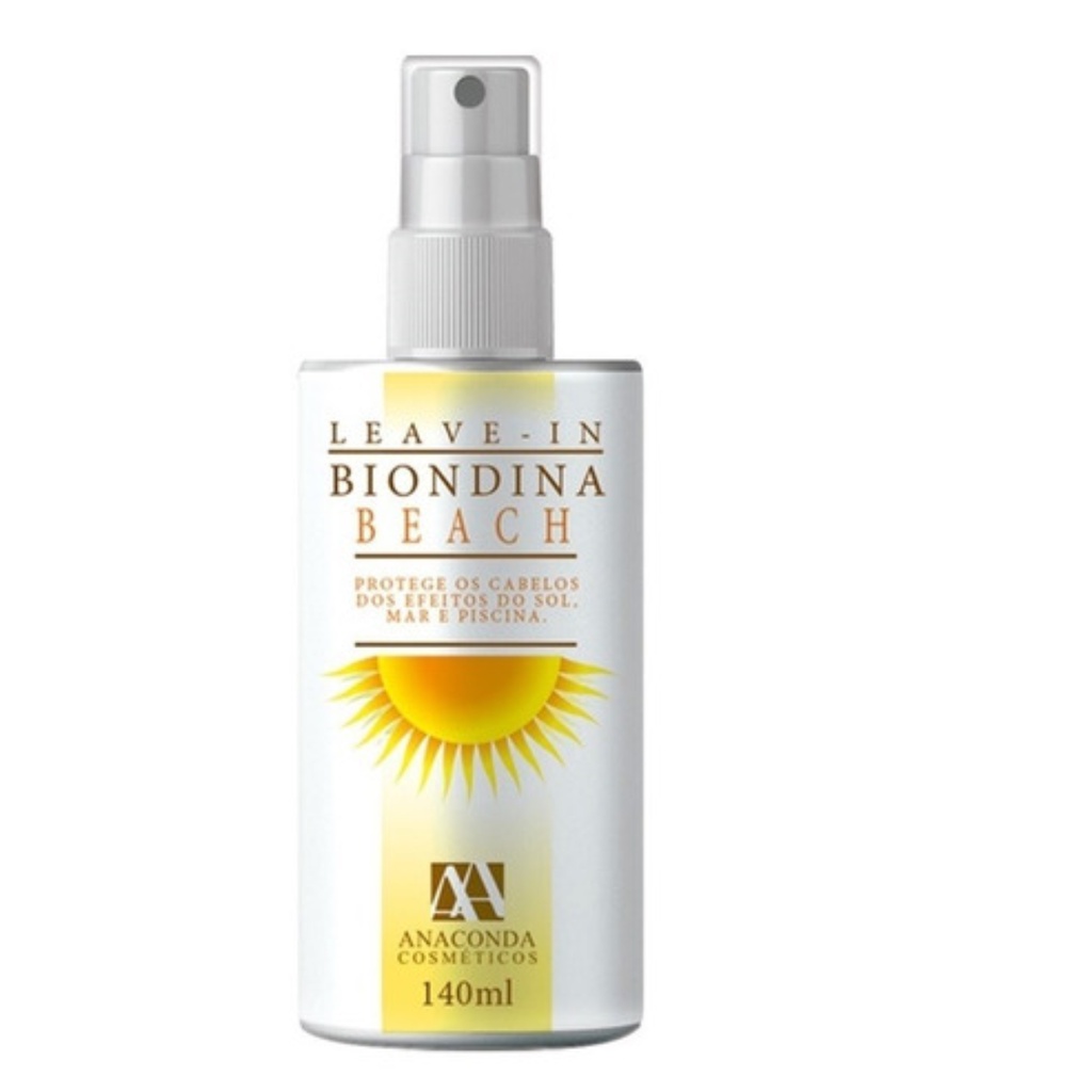 Leave In Biondina Beach Anaconda Cosméticos 140ml