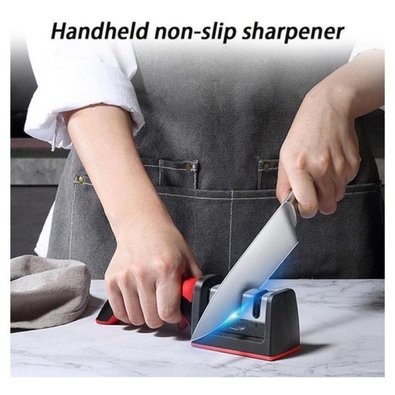 Afiador 4 em 1 De Faca 4 Estágios Amolador De Faca Profissional ferramentas Cozinha Em Aço Inoxidável em Oferta na Shopee