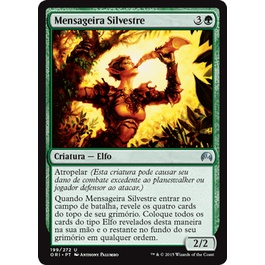 Mensageira Silvestre - Magic The Gathering