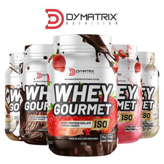 Whey Protein Gourmet Isolado 900g Dymatrix