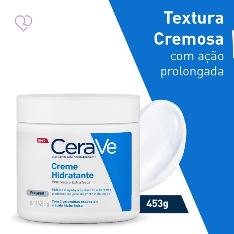 CREME HIDRATANTE CERAVE PELE SECA A EXTRA SECA 453G | Shopee Brasil