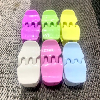 kit de 3 pacote com 12 mini piranhas para prender cabelo