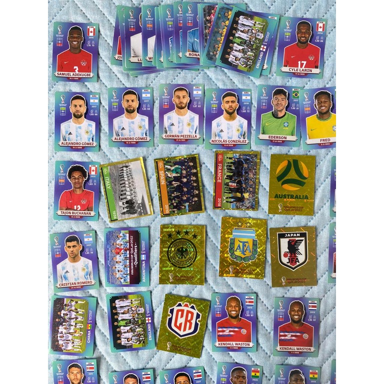 Figurinhas 2022 Copa Jogadores e COCA/Di Maria