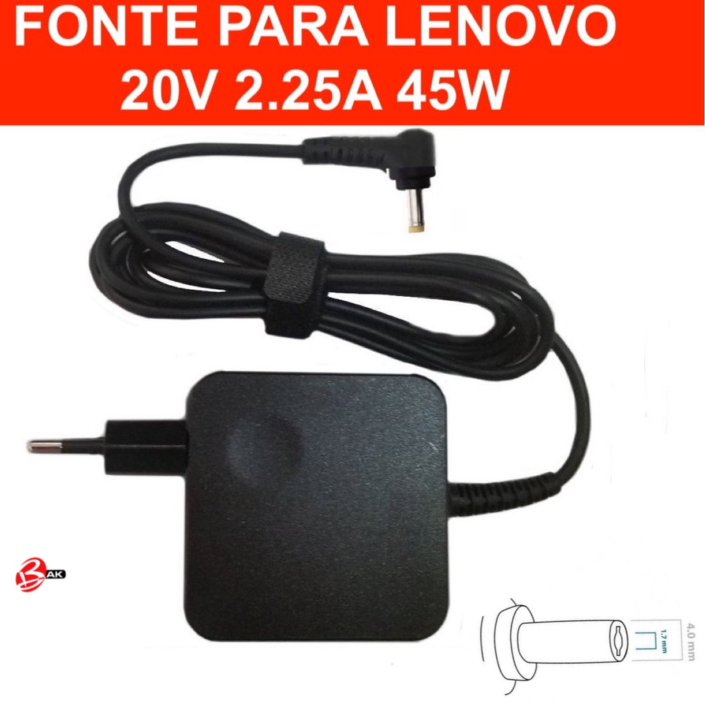 Fonte Carregador Lenovo Ideapad Ideapad Ideapad Yoga