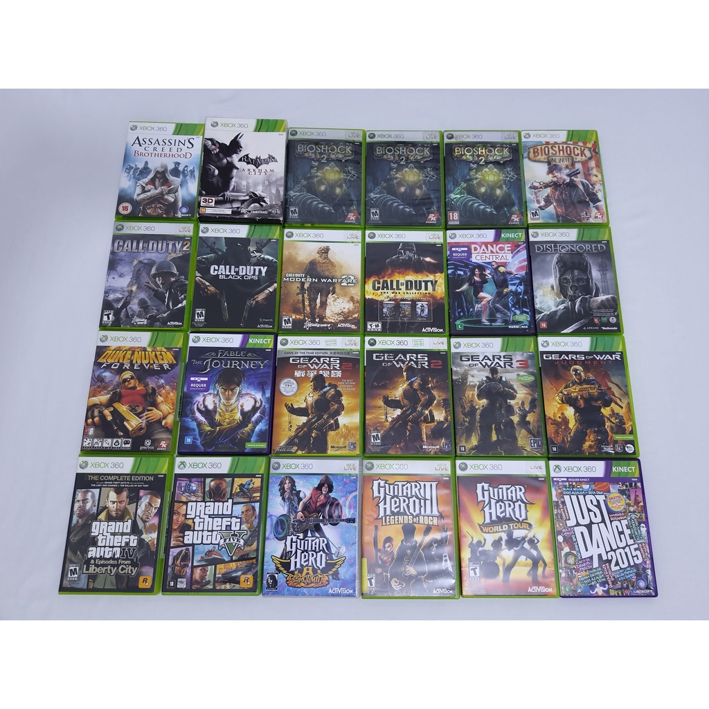Jogos Xbox 360 Originais Anuncio 1 Leia Antes Comprar - Escorrega