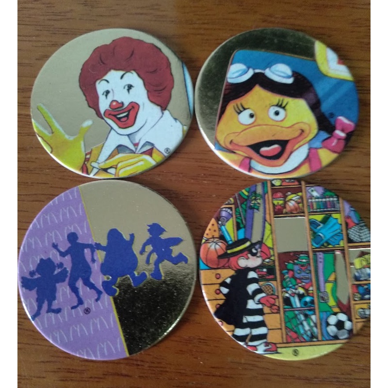 Tazos Mc Discs + Master Tazo Ronald Mc Donald's Oficial Raro - lote