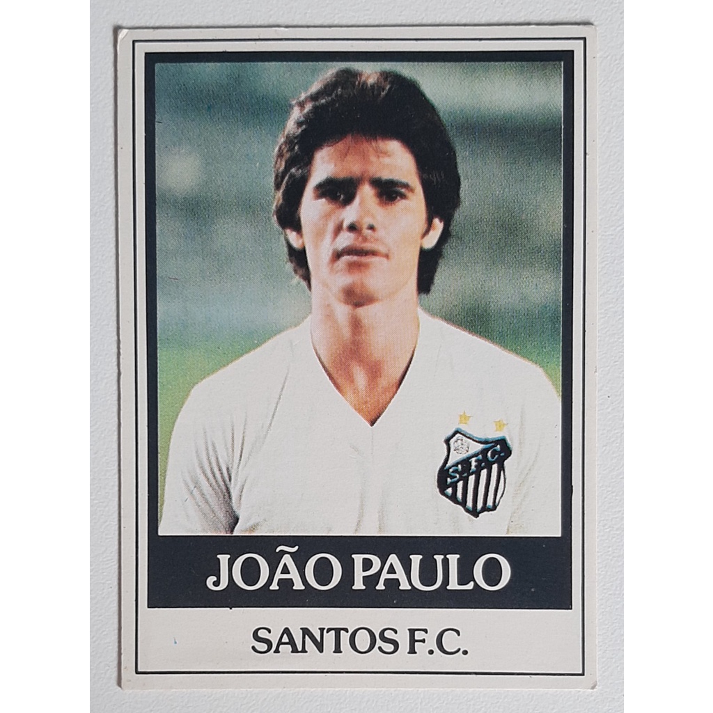 João Paulo - Ping Pong Futebol Cards - Santos N100