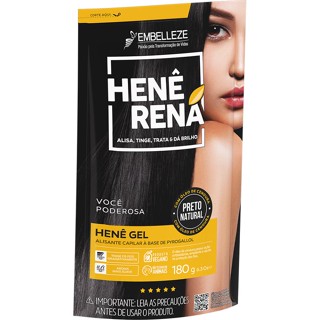 Henê Rená Preto Natural 180G