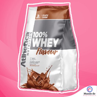 100% Whey Flavour Chocolate Refil 900g - Atlhetica Nutrition