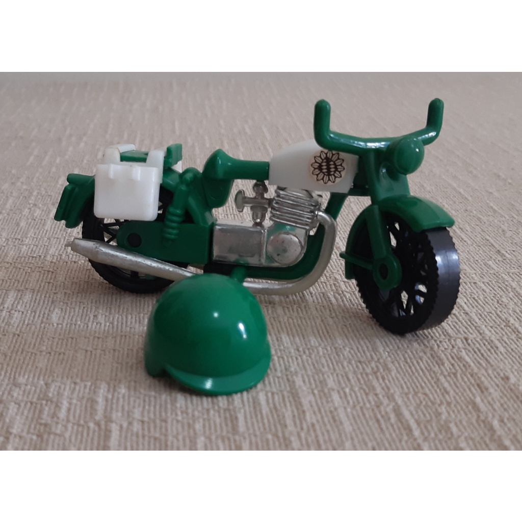 Playmobil Moto Verde - Trol - Brinquedo - Antigo