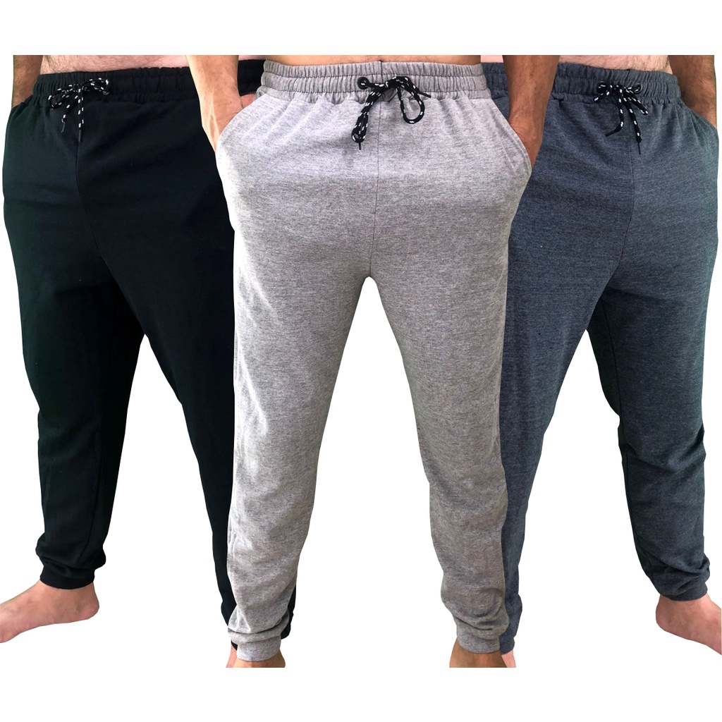 Calça Moleton Masculina Flanelado Jogger Promoção