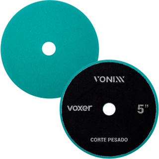 Boina de Espuma Verde para Corte Pesado Polimento Automotivo Vonixx 5 Polegadas em Oferta na Shopee