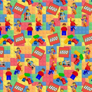 Tecido Microfibra Estampa Digital 50cmX1,50 - Lego