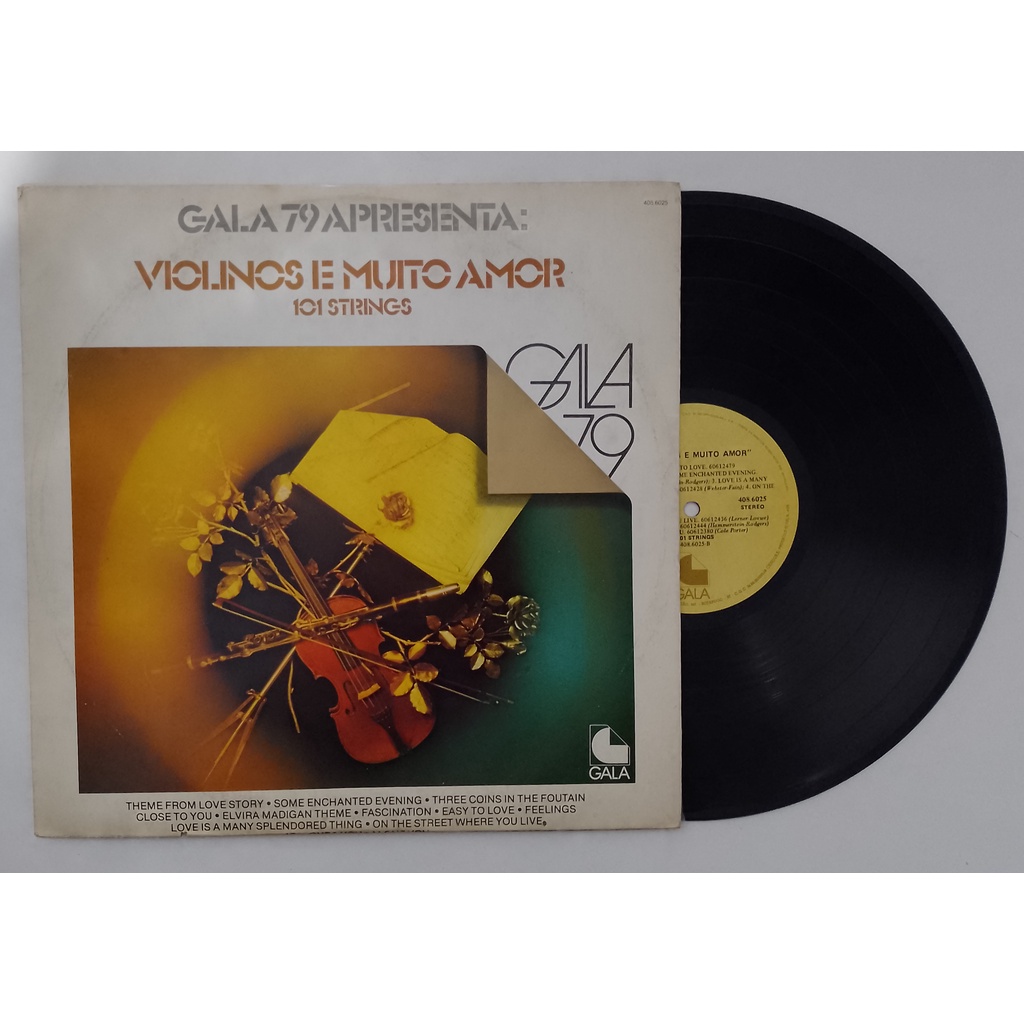 LP - Gala 79 - Violinos e Muito Amor