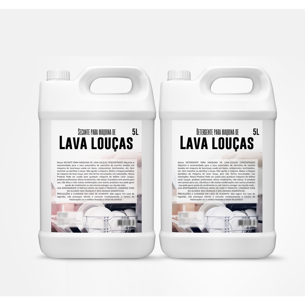 1 Secante +1 Detergente Para Maquina De Lavar