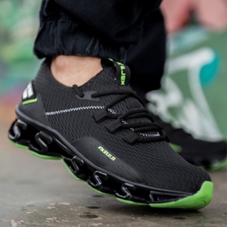 Tênis Masculino Molas Star Flex Style Lançamento Casual Caminhada Corrida Confortável em Oferta na Shopee