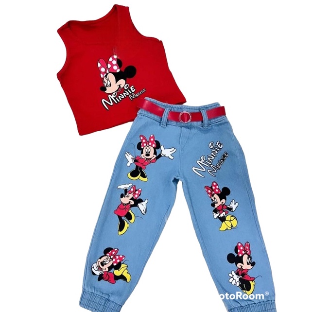 Conjunto infantil menina Blogueirinha 1 a 7 anos