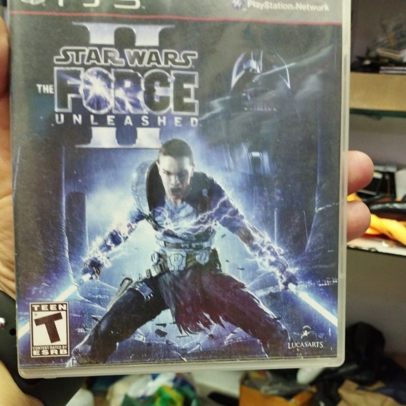 jogo PS3 star Wars force unleashed 2 mídia física