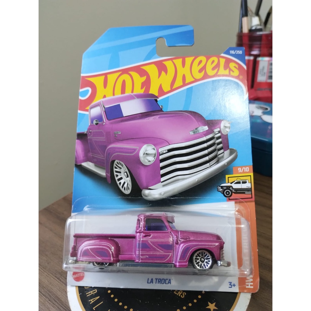 Hot Wheels - La Troca Rosa Pickup | Shopee Brasil