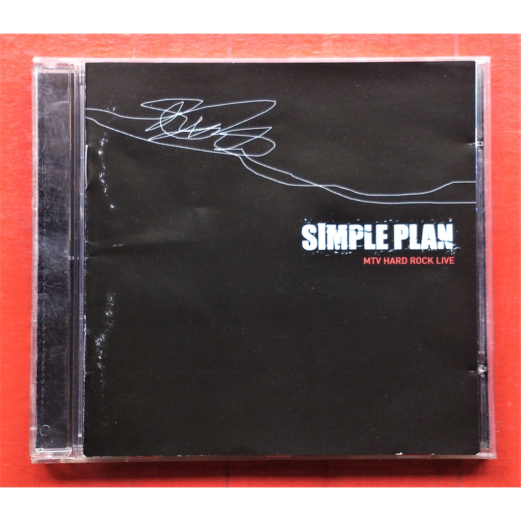 Cd Simple Plan - Mtv Hard Rock Live - Cd Novo Lacrado