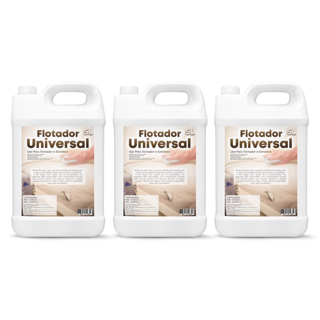 Flotador Universal Base 15l Uso Tornador E Extratora