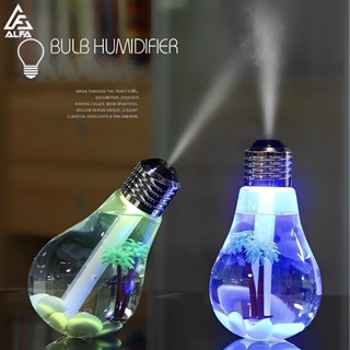 Umidificador Difusor De Ar Lâmpada Luminária Purificador Led usb