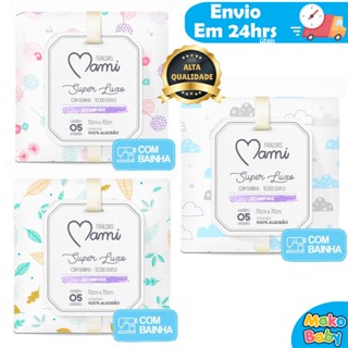 Fralda de Pano Super Luxo KIT 5 UNIDADES Tecido Duplo Com Bainha