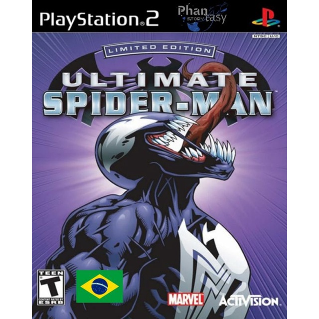 Ultimate Spiderman Limited Edition ( homen aranha ) legendado em português para PlayStation 2 PS2 desbloqueado