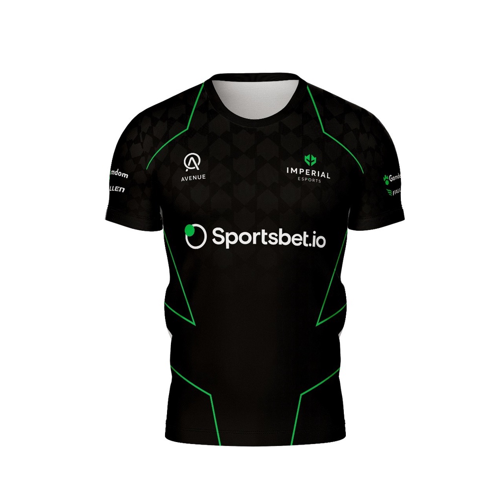Camisa Camiseta Imperial E-Sports Counter Strike Fallen Uniforme Unissex Full Ref 0572