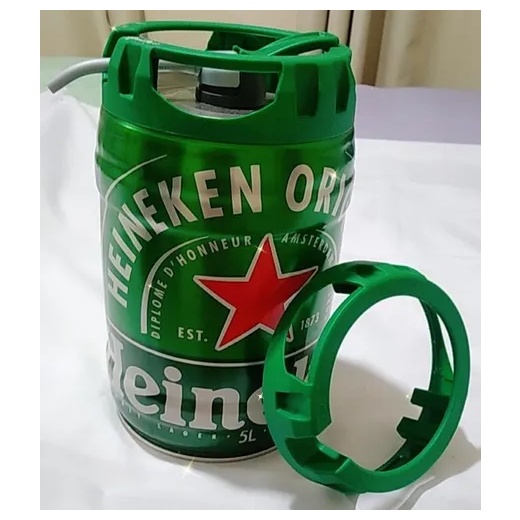 Barril Usado Vazio Heineken Unidade + 1 aro para artesanato caixa de som
